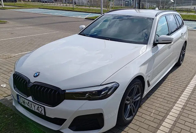 bmw BMW Seria 5 cena 179998 przebieg: 95060, rok produkcji 2021 z Wrocław